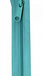 Patterns by Annie ZIP24-212 Turquoise Zipper