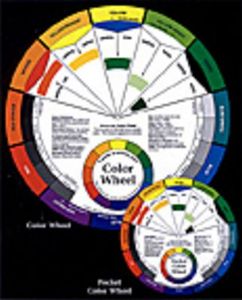 The Color Wheel Company 7884 English Color Wheel 9in