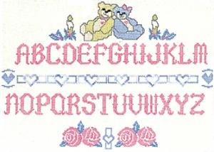 Balboa Threadworks 66S 1.75" CrossStitch Alphabet 4x4 Embroidery Disks