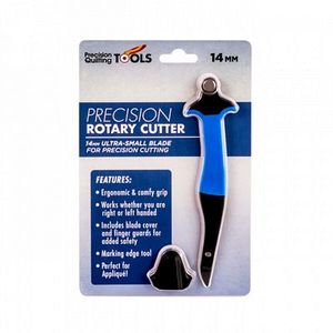 91171: Precision 14MMCUTTER 14mm Rotary Ultra Small Blade Cutter, Cover, Right or Left Handed