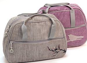 Blue, fig, DS, Series, Matching, Pearl, District, Tote, Bluefig DS Series Satchel in Songbird Purple, or Blossom Grey