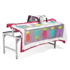 Q-Zone 102" Queen Quilting Frame, Adjustable Depth/Height, Quilt Clips, Bungee Clamps, 10' Light Bar, Table Inserts, TrueCut Combo for Q-Zone 102" Queen Quilting Frame, Adjustable Depth/Height, Quilt Clips, Bungee Clamps, 10' Light Bar, Table Inserts, TrueCut Combo for Home Machines, Q-Zone 102" Queen Quilting Frame, Adjustable Depth/Height, Quilt Clips, Bungee Clamps,