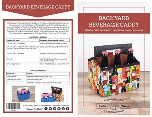 Sallie Tomato LST110, Backyard Beverage Caddy Paper Pattern