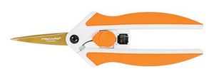 92054: Fiskars 9052 Easy Action 5in Spring Loaded Micro-Tip Titanium Scissors