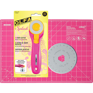 Fabric Rotary Cutter 45mm Scallop & Peak Replacement Blade By Olfa 