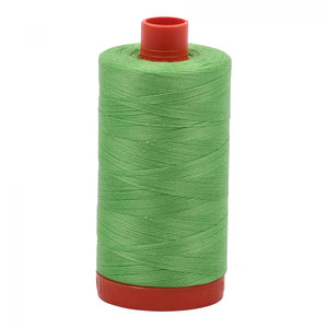 59486: Aurifil Cotton 6737 50wt 1422 yds Shamrock Green