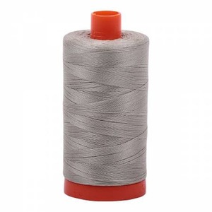 Aurifil Cotton 5021 50wt 1422 yds Light Grey