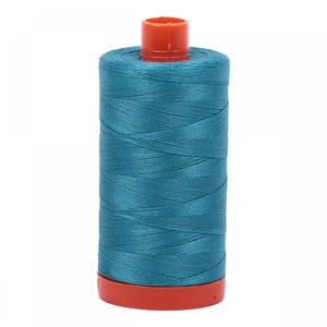 Aurifil Cotton 4182 50wt 1422 yds Med Turquoise