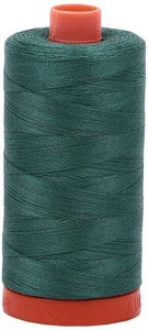 Aurifil Cotton 4129 50wt 1422 yds Turf Green