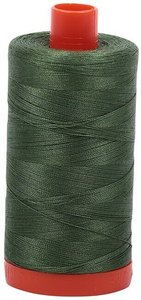 urifil Cotton 2890 50wt 1422 yds Dk Grass Green