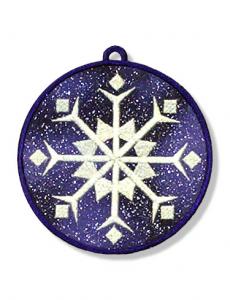 Dalco EasyStitch Appliques Snowflakes Collection Embroidery Designs Disk