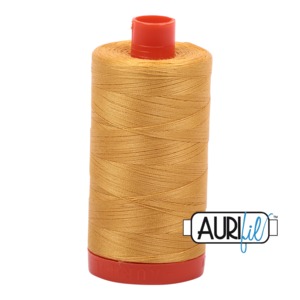 Aurifil Cotton MK50SC6-2132 50wt 1422 yds Tarnished Gold