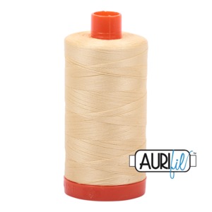 Aurifil Cotton MK50SC6-2105 50wt 1422 yds Champagne