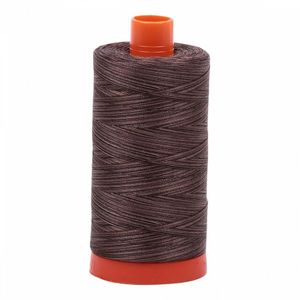 Aurifil Cotton 4671 50wt 1422 yds Variegated Mocha Mousse