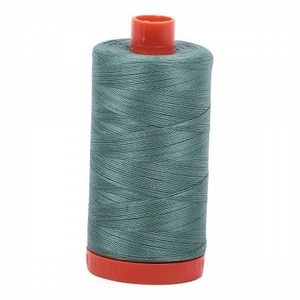 Aurifil Cotton 2850 50wt 1422 yds Med Juniper