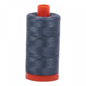 Aurifil Cotton 1158 50wt 1422 yds Med Grey