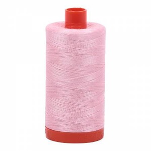 Aurifil Cotton 2423 50wt 1422 yds Baby Pink