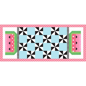 Riley Blake 2019 Table Runner Kit of the Month Program - Sweet Summer - 20" x 42"