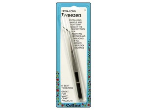 Tweezers for Sewing, Embroidery, Quilting, Threads, Sergers, and  Blindstitch Machines