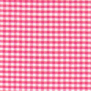 Fabric Finders Raspberry Gingham Fabric – 1/16″