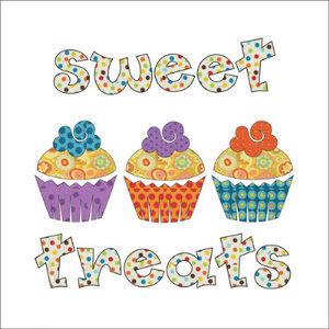 Urban Elementz UE1098 Sweet Treats - Cupcake Panel