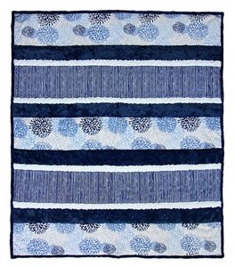 Shannon Fabrics SCKCRAZY8-MB Cuddle Kit Crazy8 Moonlight Blues