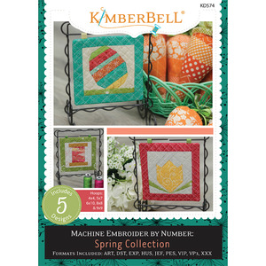Kimberbell KD574, Spring Collection, Embroidery CD