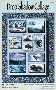 Quilts With A Twist QWT20161 Drop Shadow Collage