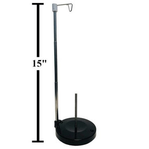 PD60, Single, Cone, 1 Spool, Thread, Stand, 27449, Weighted Base, for, Portable, Sewing, Embroidery, Serger, Blindstitch, and, Walking, Foot, Upholstery, Machines