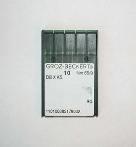 93722: Groz-Beckert DBXK5 GROZ-EMB09 Commercial Embroidery Machine Needles GB Emb Size 65/09 pkg/10