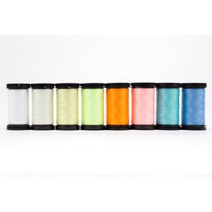 Wonderfil Ahrora Glow in the Dark Thread 200Yd Spool, 40wt Poly - Choice of 8 Colors