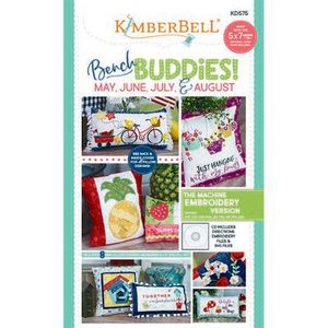 KimberbellKD575 Bench Buddy May June July and August Machine Emb