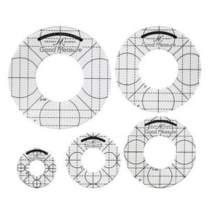 Good Measure by Amanda Murphy Set of 5 Circles ⅛" thickness.