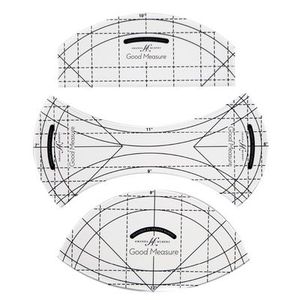 Good Measure by Amanda Murphy Every Curve Set of 3 in 1/8" thickness