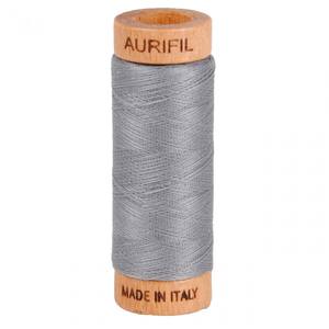 Aurifil 1080-2605 Cotton Mako Thread 80wt 280m GRAY