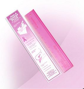 CM Designs 7208A Pink Add-A-Quarter 12in Ruler