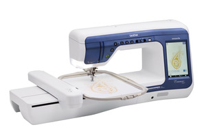 Brother VM5200 Demo Essence Sewing Quilting (Dream Creator VM5100+8x12 Hoop) Embroidery Machine with 715 Stitches and 318 Embroidery Designs