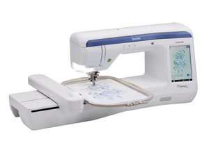 112251: Brother Trade In VE2300 Essence Embroidery Machine (DreamMaker VE2200 +8x12" Hoop+ Droplight) USB, 318 Designs,140 Frames, 17 Fonts, Sensor Pen