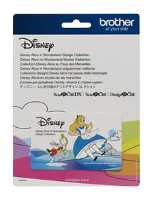 Brother CADSNP09 Disney Alice in Wonderland Collection for Scan N Cut