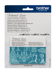Brother CATTLP13 Tattered Lace Collection 13 for Scan N Cut