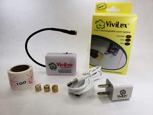 ViviLux VLLSR01 3-in-1 Rechargeable Red Laser System