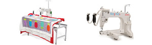 92359: Grace Qnique 15R+Q-Zone Hoop Quilt Frame 4.5', Clips, Clamps, Overhead Light Bar
