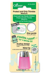 72451: Clover CL6026 Protect & Grip Thimble - Medium