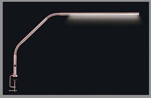 Daylight U35103, Slimline 3 Rose Gold LED Desk Sewing Machine Cabinet Lamp Light, Limited Edition, Table Clamp Included, 4 brightness settings 3000 Lux