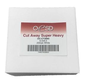 OESD Pre-cuts OC-CTES257 Cut Away Extra Stable 2.5 oz, 7.5x7.5,200/pk,White