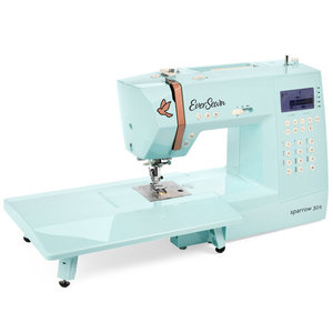 95301: EverSewn 30SF 310 Stitch Sewing Machine, 2 Font, 10x1StepBHs, Start/Stop, Speed Limit, NeedleUp/Down, Thread &Trim, Drop Feed, Ext Table, 8 Feet, Walk