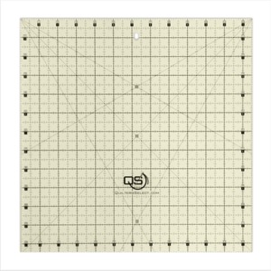 Quilter's Select QS-RUL12.5x12.5 12.5"x12.5" Non-Slip Deluxe Quilting Ruler
