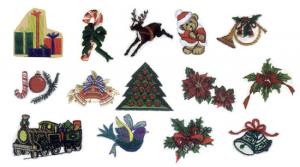 Balboa Threadworks 77Z Christmas Collection 5 5x7 Embroidery Disks