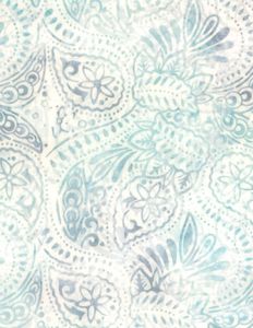 Wilmington Prints 1400 22243 140 Packed Paisley Cream/Blue