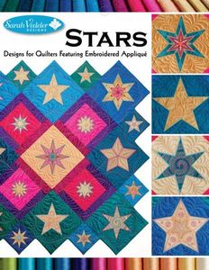 95525: Sarah Vedeler Designs STARS-CD Stars Machine Embroidery CD